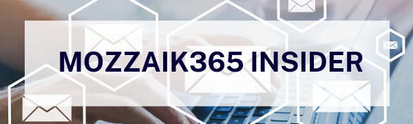 Header newsletter Mozzaik365 insider